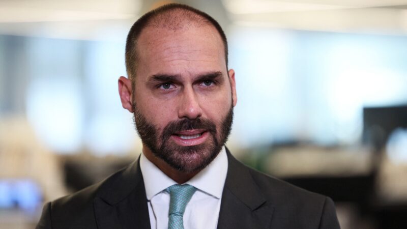 Eduardo Bolsonaro não comparece a depoimento por vídeo no STF e caso pode avançar