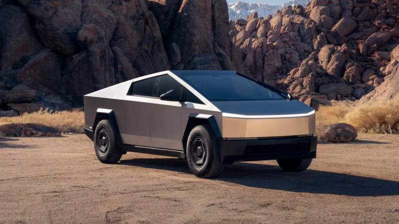 Empresas de Elon Musk adquirem mais de 1,3 mil Cybertrucks e impulsionam vendas da Tesla nos EUA