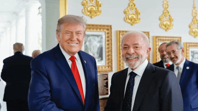Lula afirma a Trump na Casa Branca que não busca conflito e reforça diálogo sobre tarifas comerciais