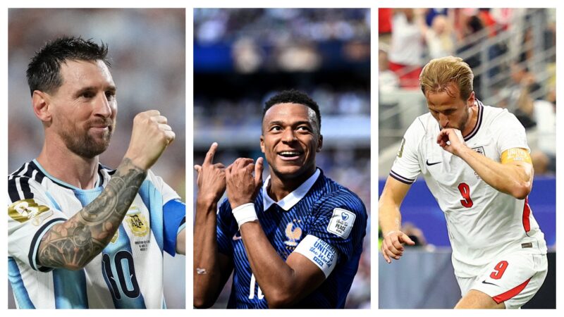 Gols de Messi, Mbappé e Kane na Copa 2026 viralizam e provocam torcida brasileira nas redes