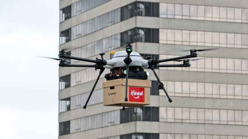iFood inicia entregas com drones em Barueri para agilizar pedidos