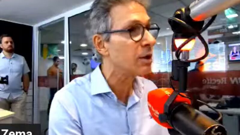 Romeu Zema afasta ligação com Flávio Bolsonaro e critica STF como ‘poder incendiário’