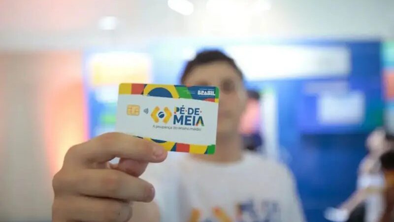 Pagamento da quarta parcela do programa Pé-de-Meia começa nesta segunda-feira