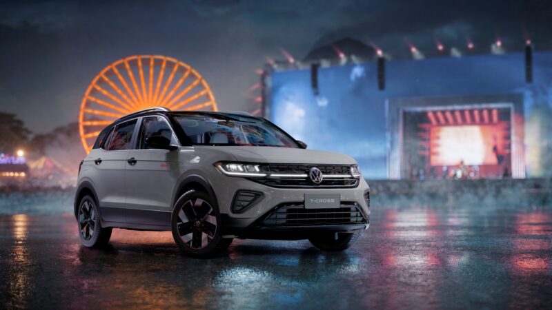 Volkswagen apresenta edição especial T-Cross Rock in Rio por R$ 142.990