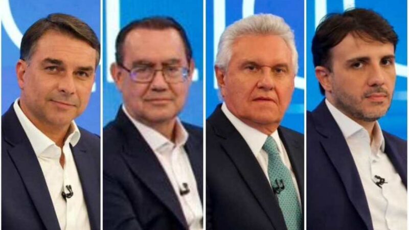 Pesquisa Quaest aponta Flávio Bolsonaro à frente na transferência de votos de Cury, Renan e Caiado