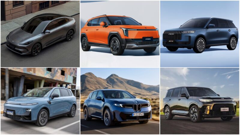 Seis SUVs inéditos com até 900 km de autonomia chegam ao Brasil em 2026